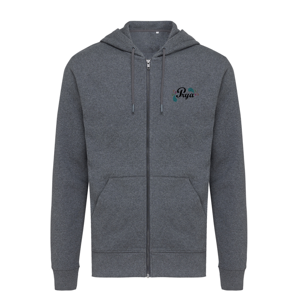 IQONIQ Abisko Zip-Kapuzenpullover aus recycelter Baumwolle