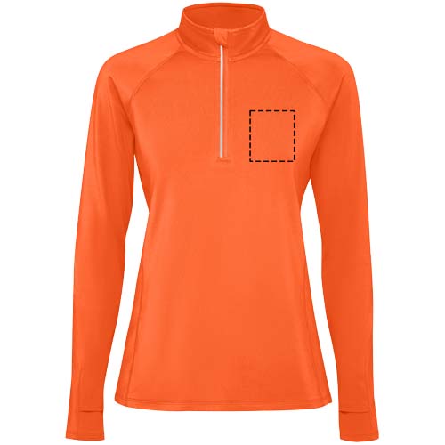 Estambul Half-Zip Sweatshirt für Damen