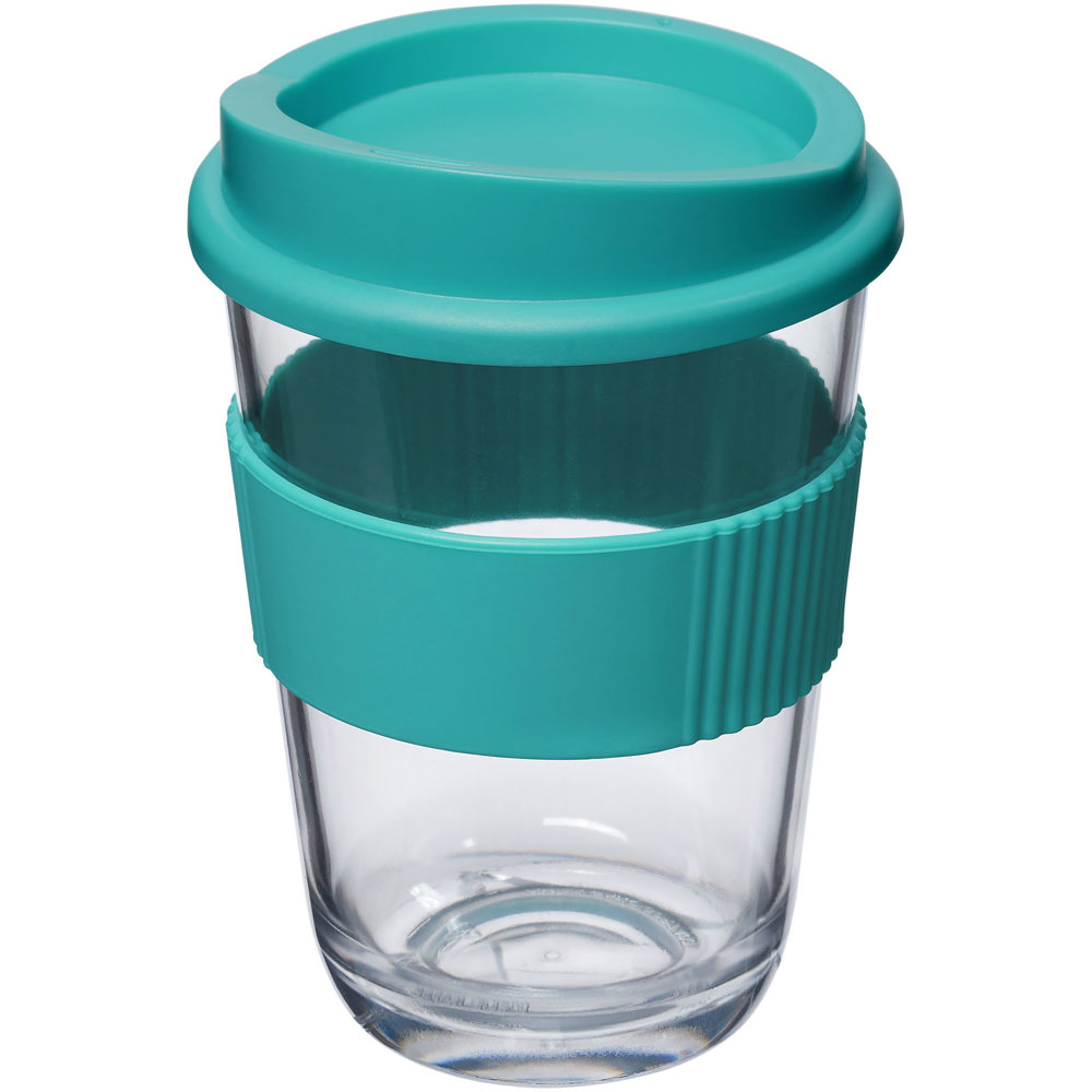 Americano® Cortado 300 ml tumbler with grip - Aqua