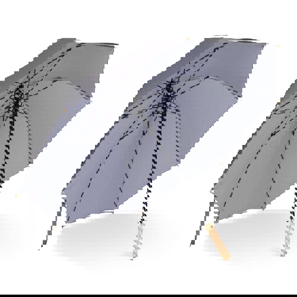 Stick umbrella 25” R-PET straight handle auto open