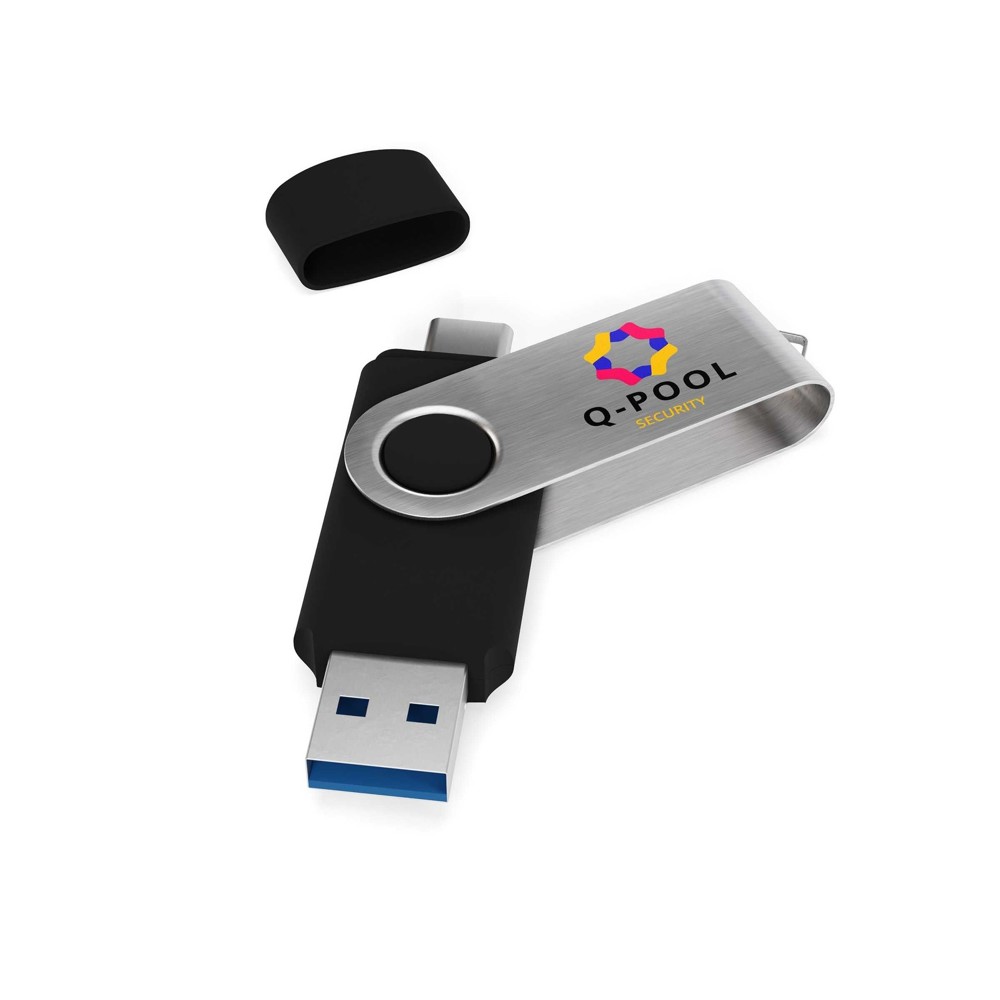 USB Stick Twister-C 3.0 Black- 32GB 3.0