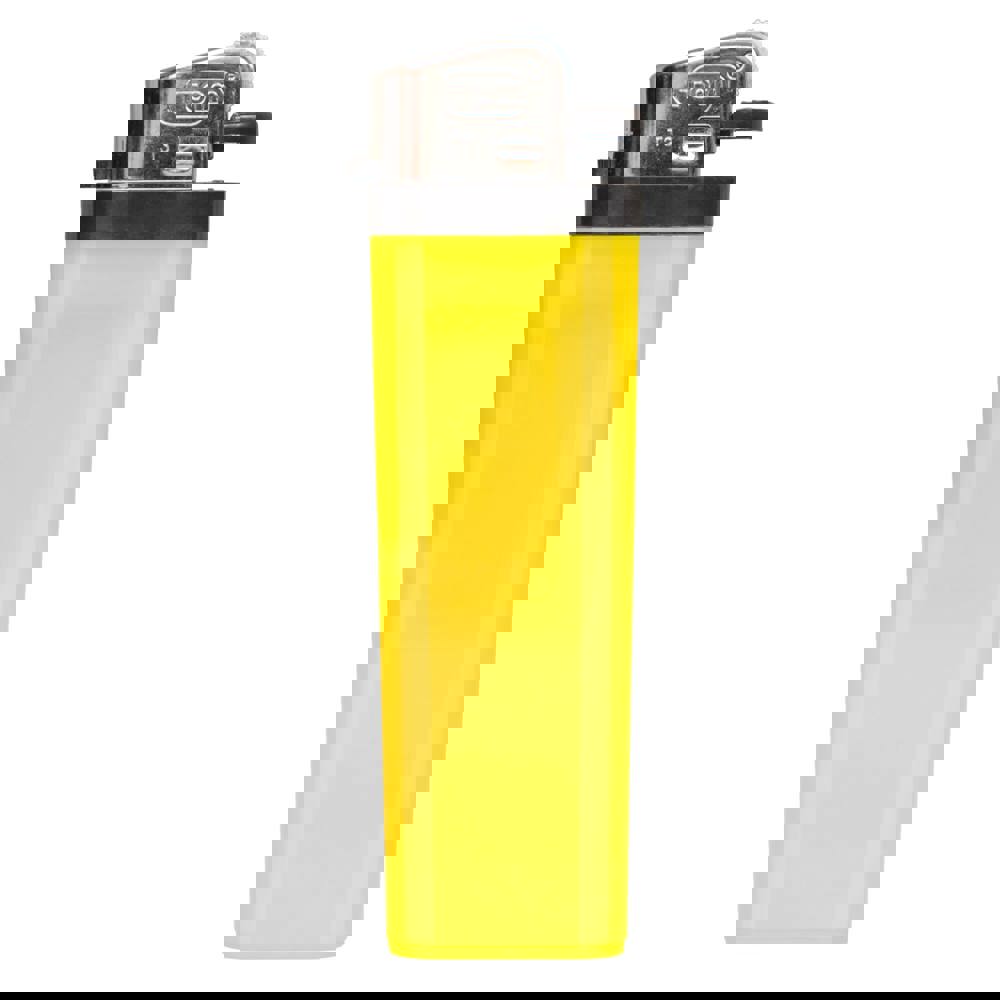 Burn, disposable lighter - Yellow