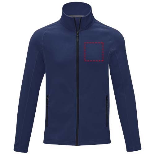 Zelus heren fleece jas