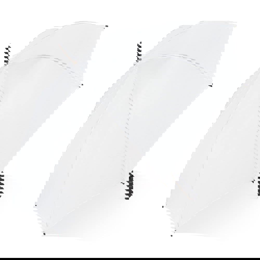 Bosco 190T Polyester 23" Stick umbrella Auto open - White