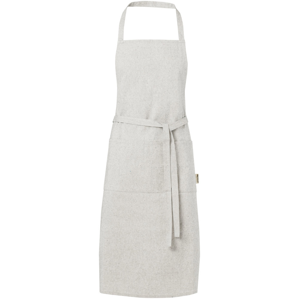 Pheebs 200 g/m² recycled cotton apron - Marl Grey