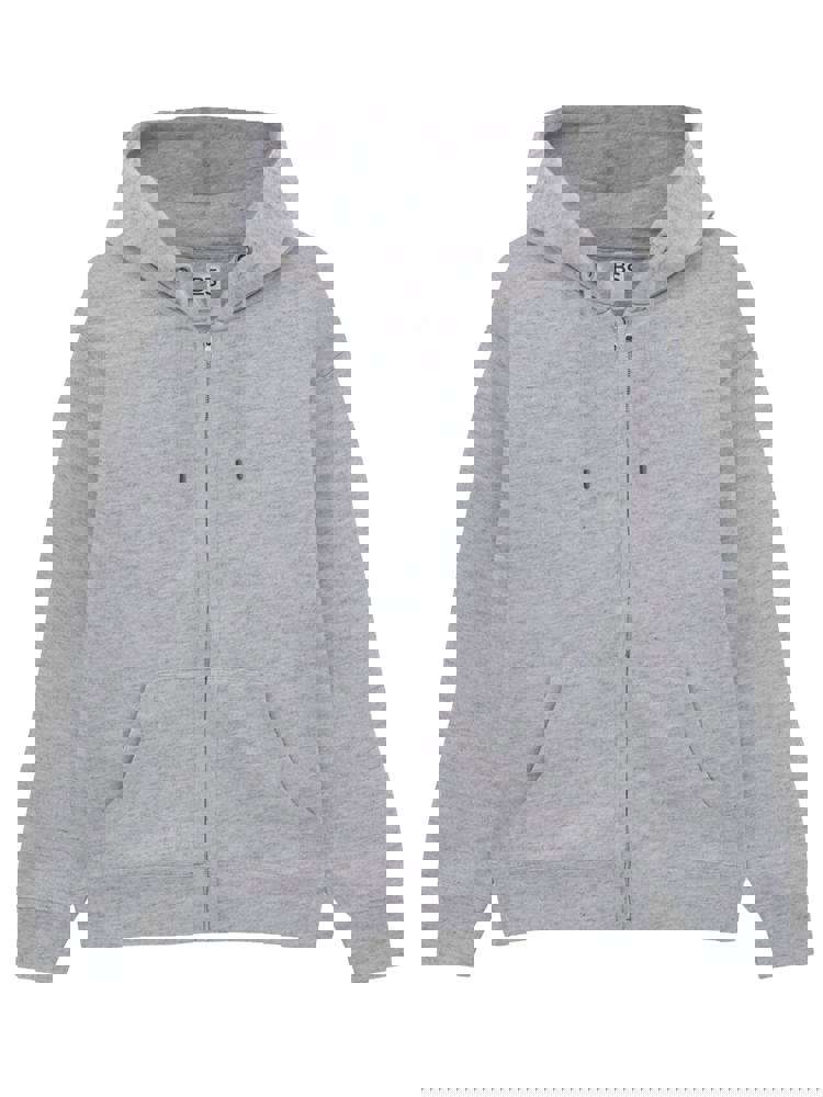 BS Chili full zip hoodie, 280 gr/m² - Grey melee (PMS Cool Grey 7C)