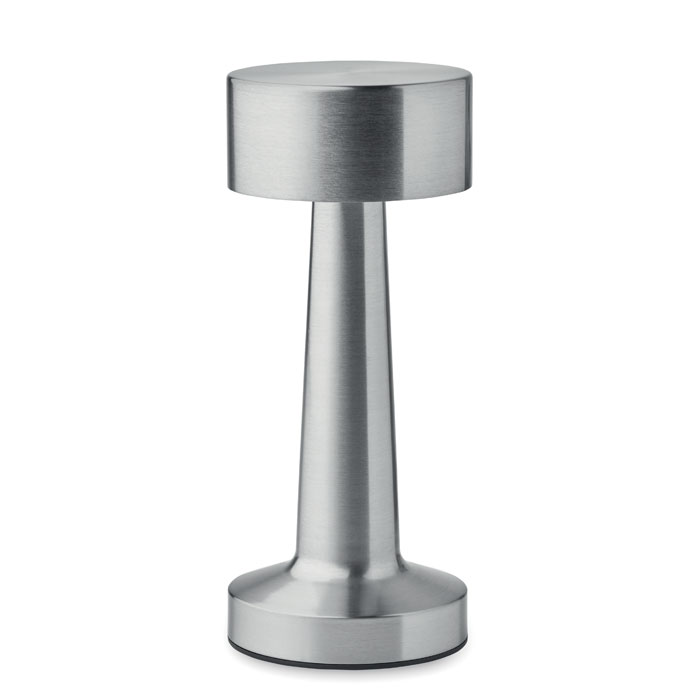 HIERLUZ - Rechargeable iron table lamp - Matt Silver