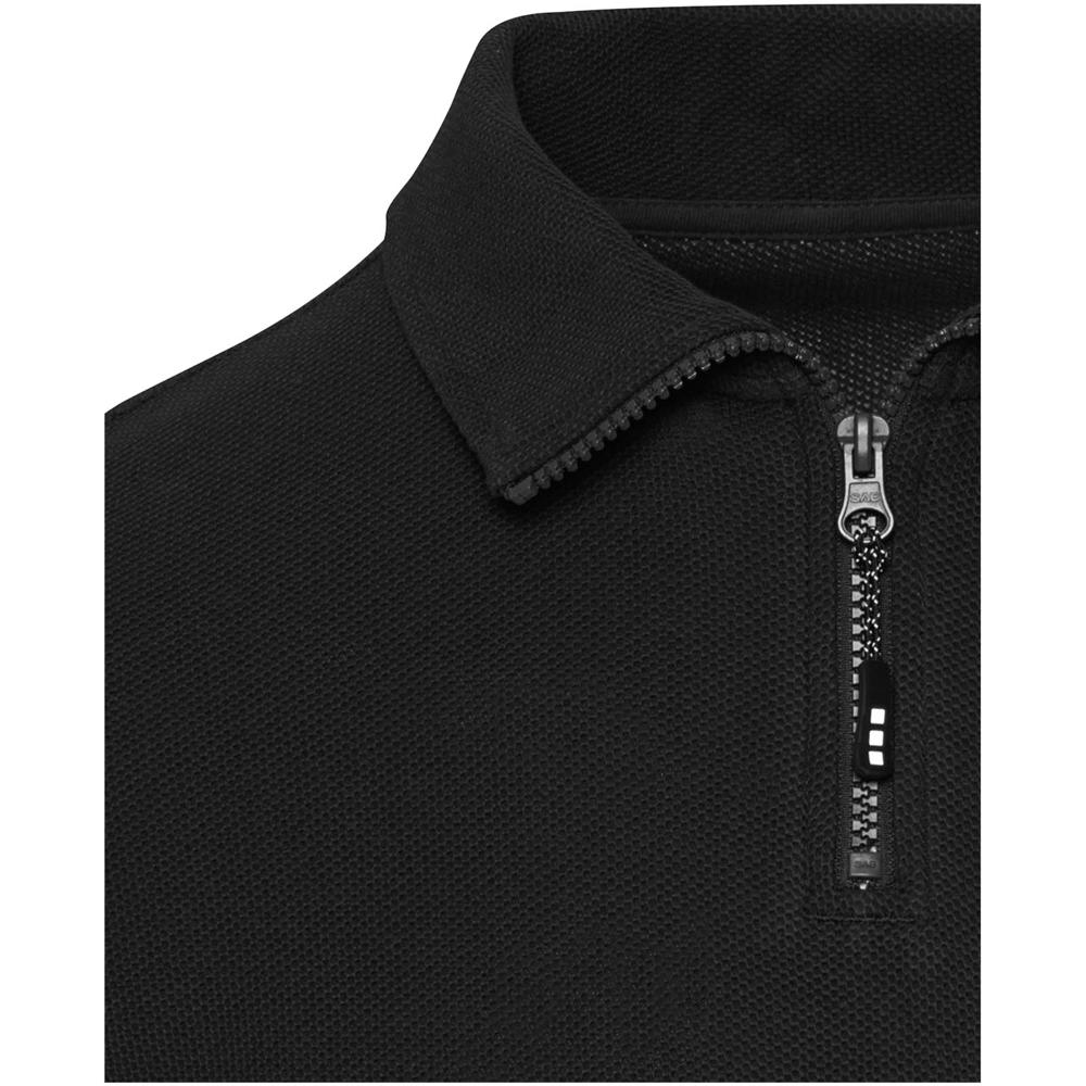 Apollo uniseks half-zip poloshirt met lange mouwen