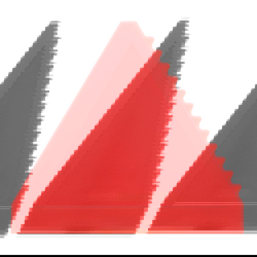 Ijskrabber driehoek - rood