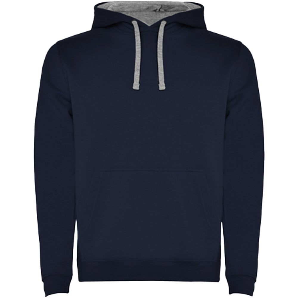 Urban Kapuzenpullover für Kinder - marineblau, marl grau