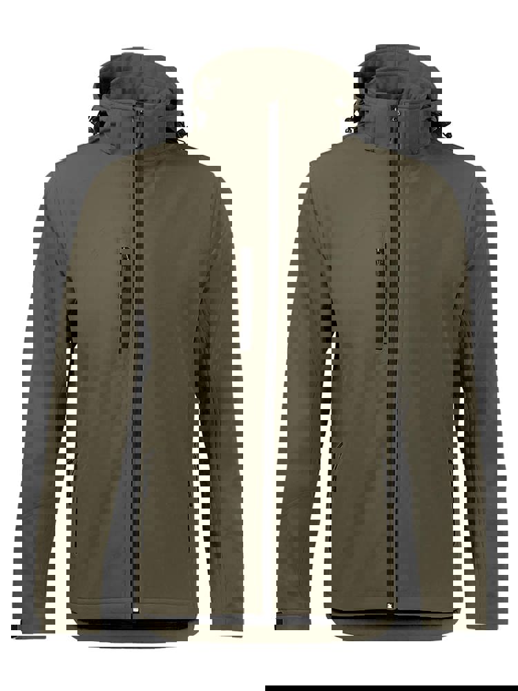 BS Storm Damen Softshelljacke, 340 gr/m² - Military (PMS 7771C)