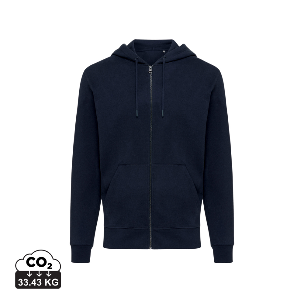 IQONIQ Abisko Zip-Kapuzenpullover aus recycelter Baumwolle