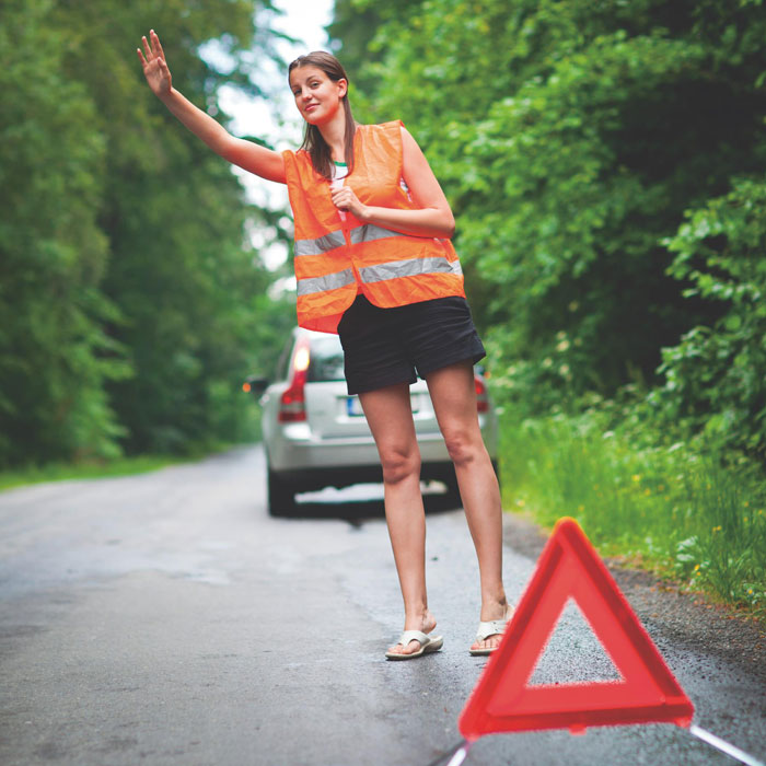 VISIBLE - Knitted material waistcoat