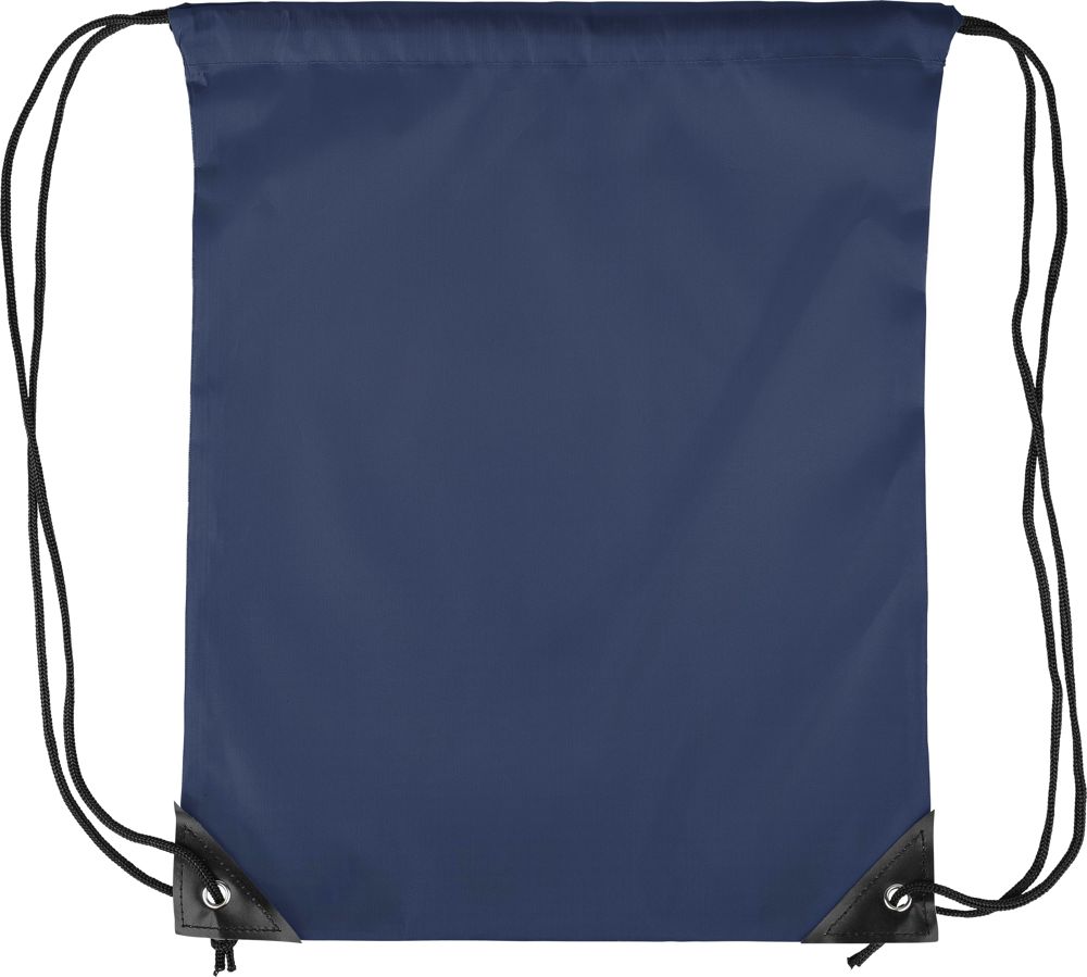 Polyester (210D) drawstring backpack Stef - Blue
