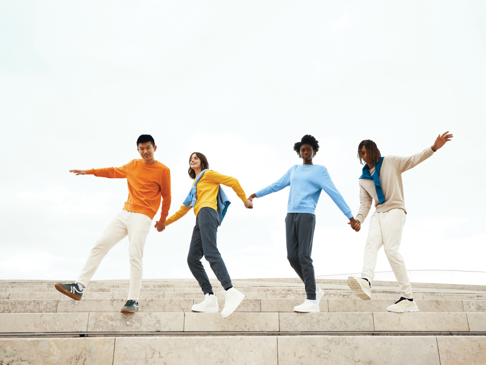 IQONIQ Etosha lightweight recycled cotton crew neck