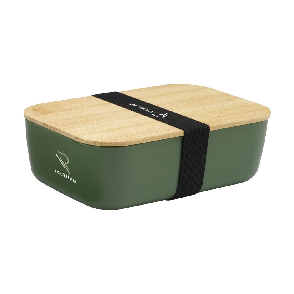Midori Bamboo Lunchbox - Dark green