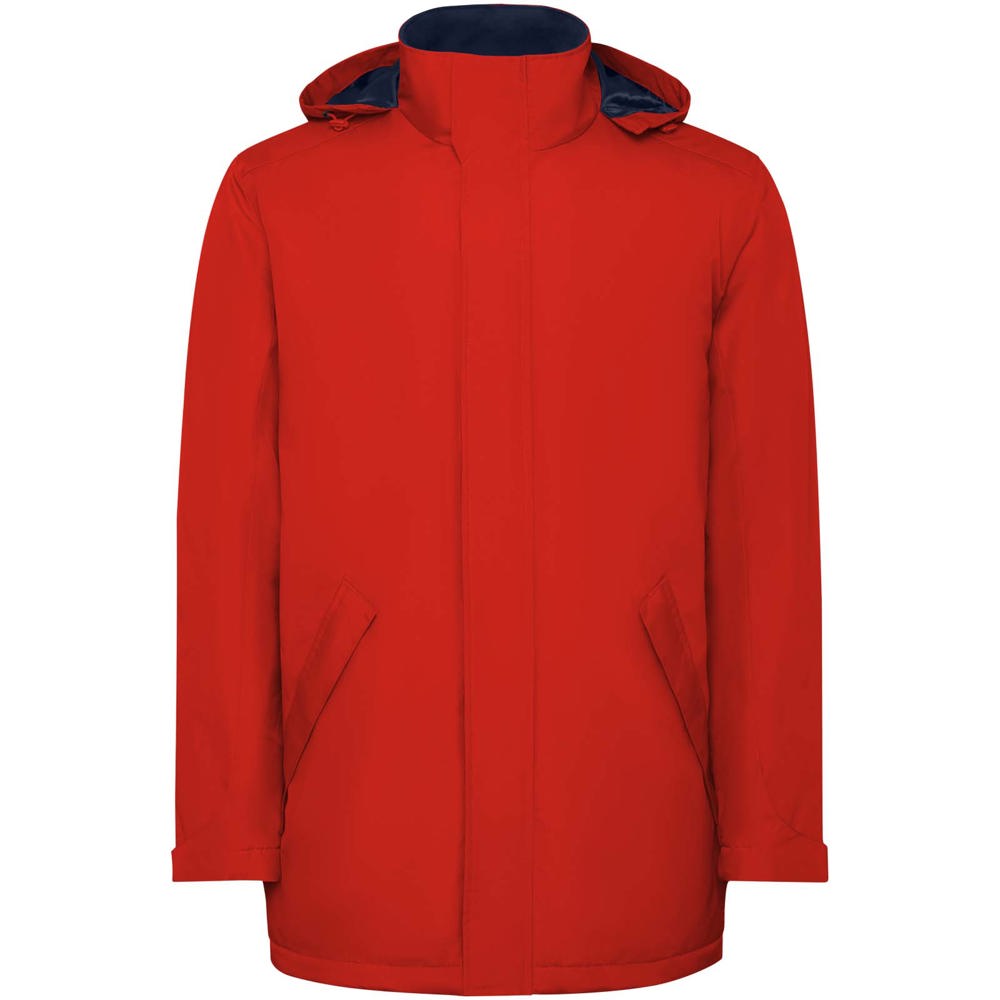 America men's padded parka jacket - Red