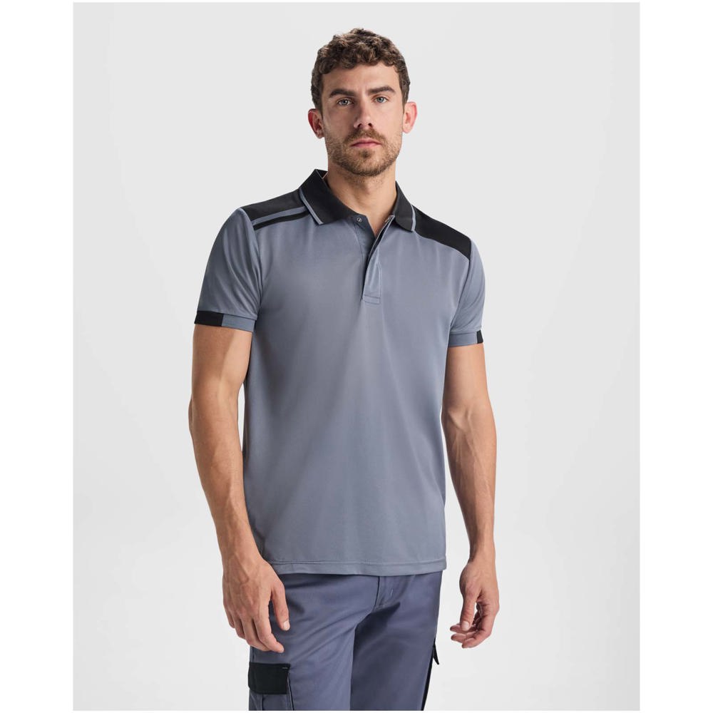Samurai 160 g/m2 unisex antibacteriële polo met korte mouwen 