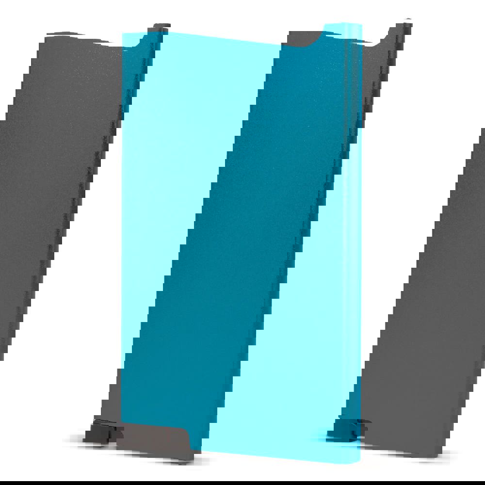 Aluminum card holder - light blue