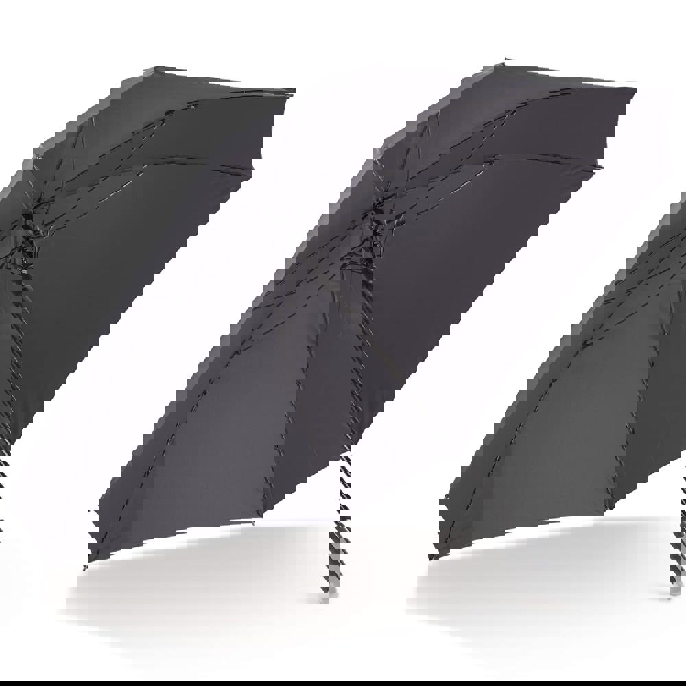 Deluxe 27” square umbrella auto open - Black