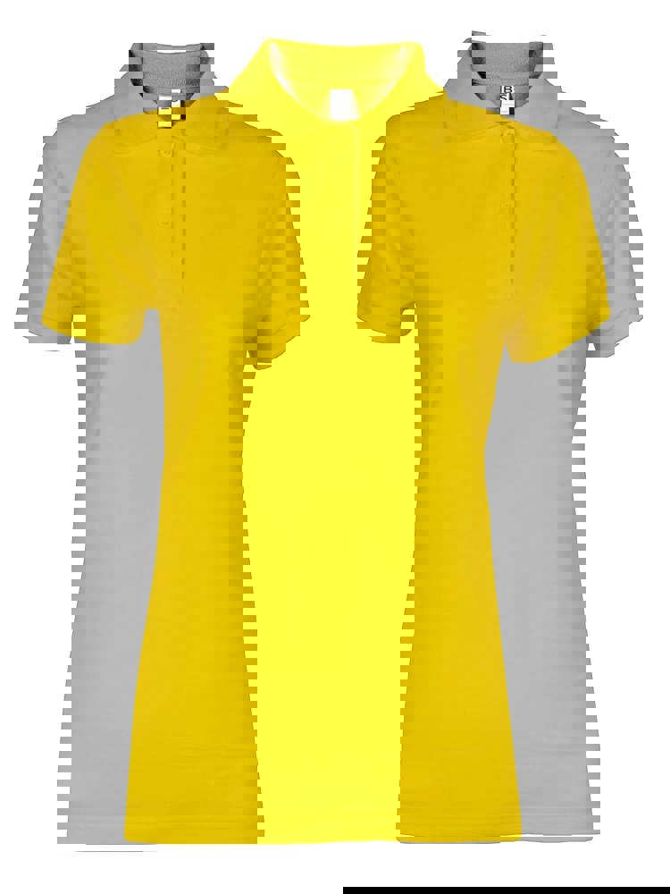 BS Evolution women's polo, 180 gr/m² - Gold (PMS 114C)