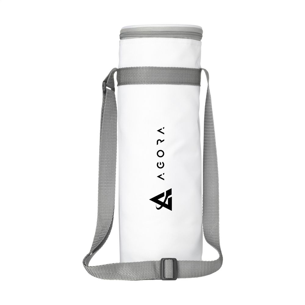 BottleCooler GRS RPET Kühltasche - weiss