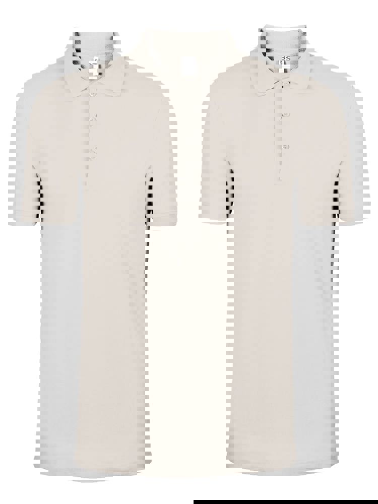 BS Evolution polo shirt, 180 gr/m² - Off white (12-0304 TPG)