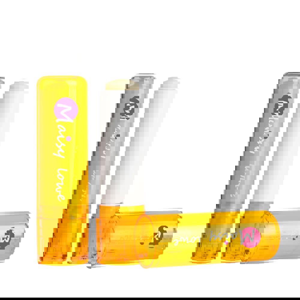 Lip balm - Warm yellow polished