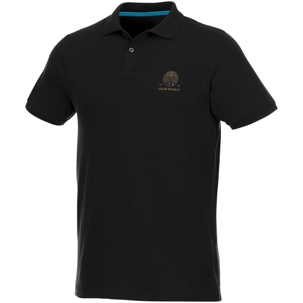 Beryl short sleeve men's organic recycled polo