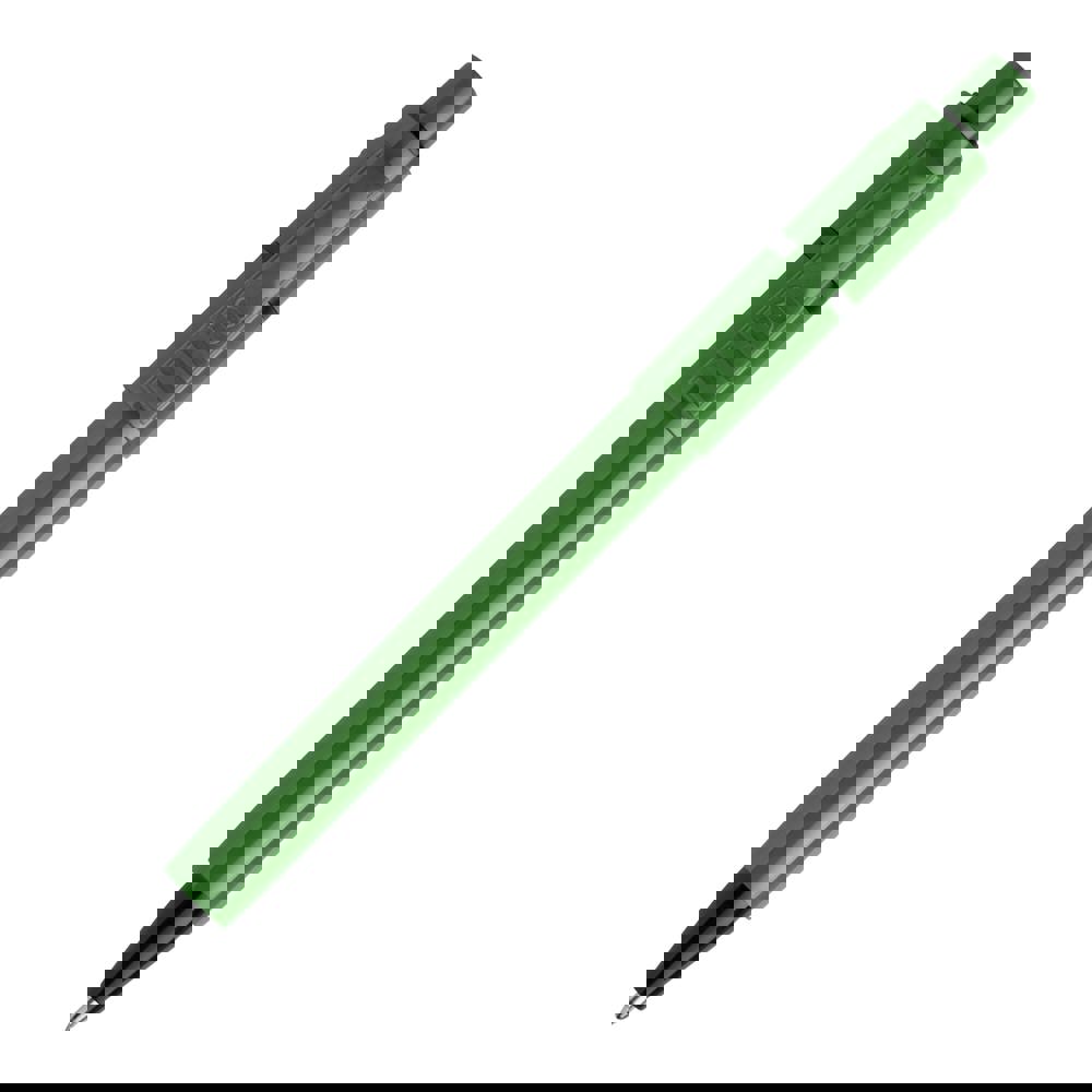 Ball pen Baron Extra hardcolour (X20 refill) - Green / Black
