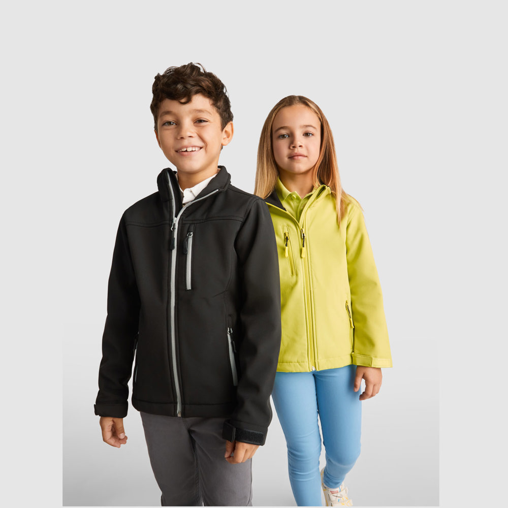 Antartida kids softshell jacket