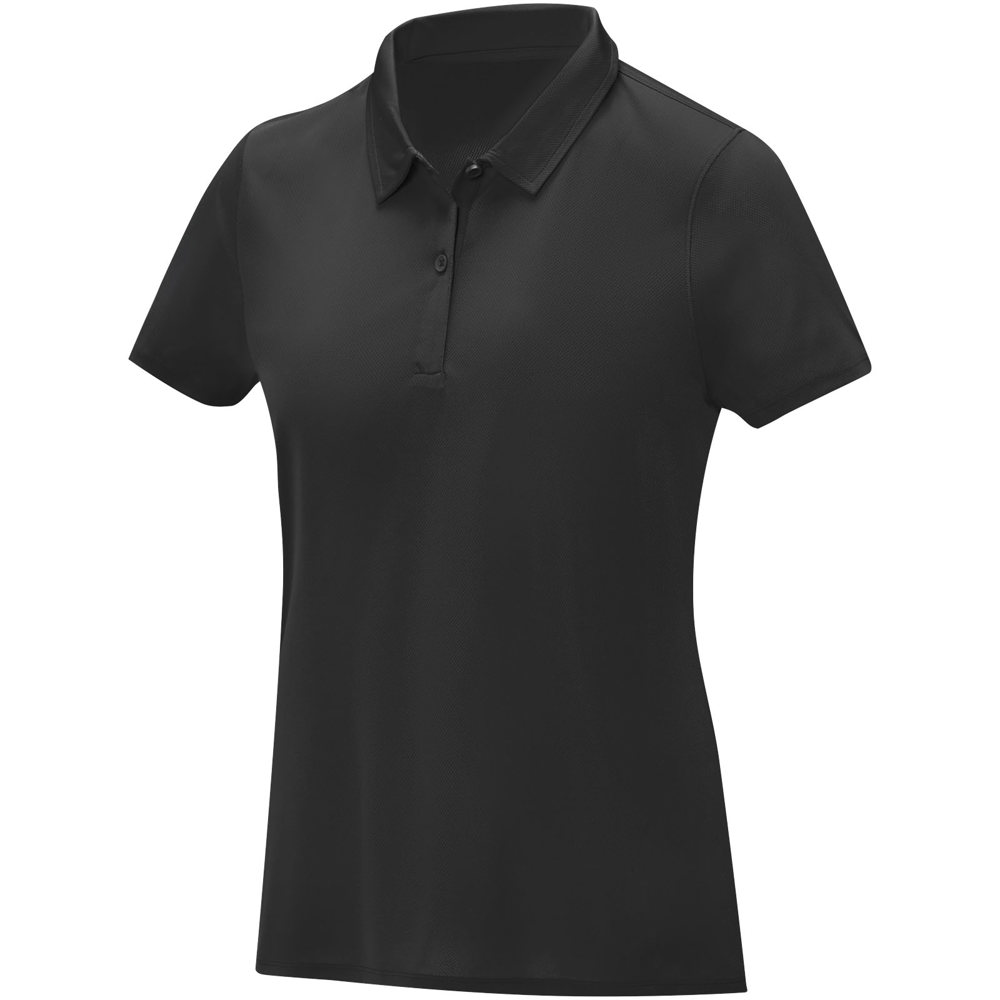 Deimos short sleeve women's cool fit polo - black