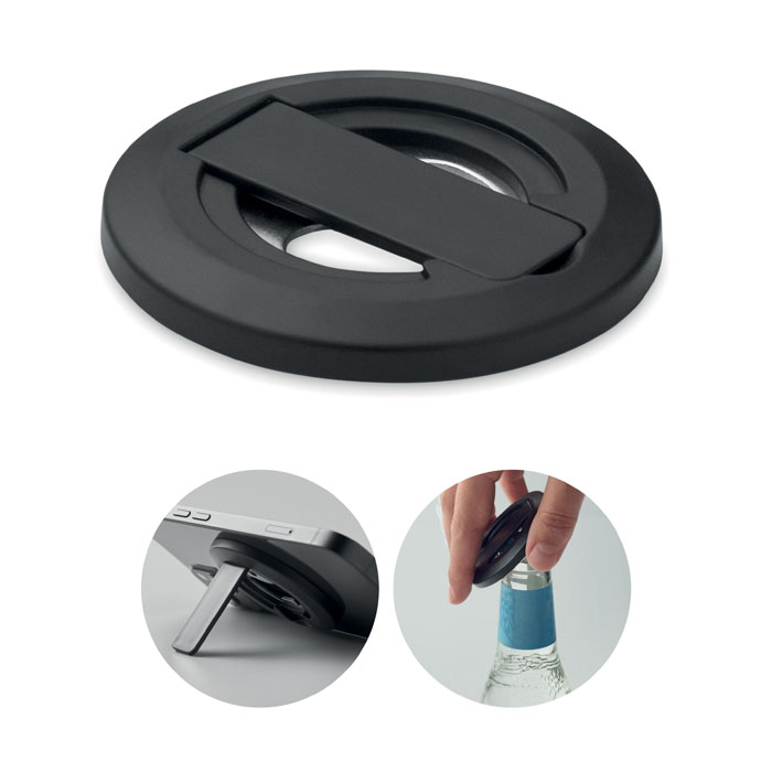 DOSENUNO - Phone holder and bottle opener - Black