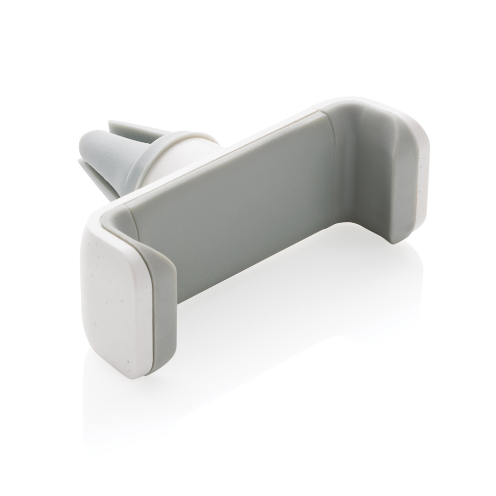 Acar RCS recycled plastic 360 degree car phone holder - white (± PMS White)