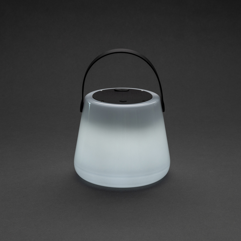 Solar Glow RCS gerecycled plastic USB-oplaadbare buitenlamp