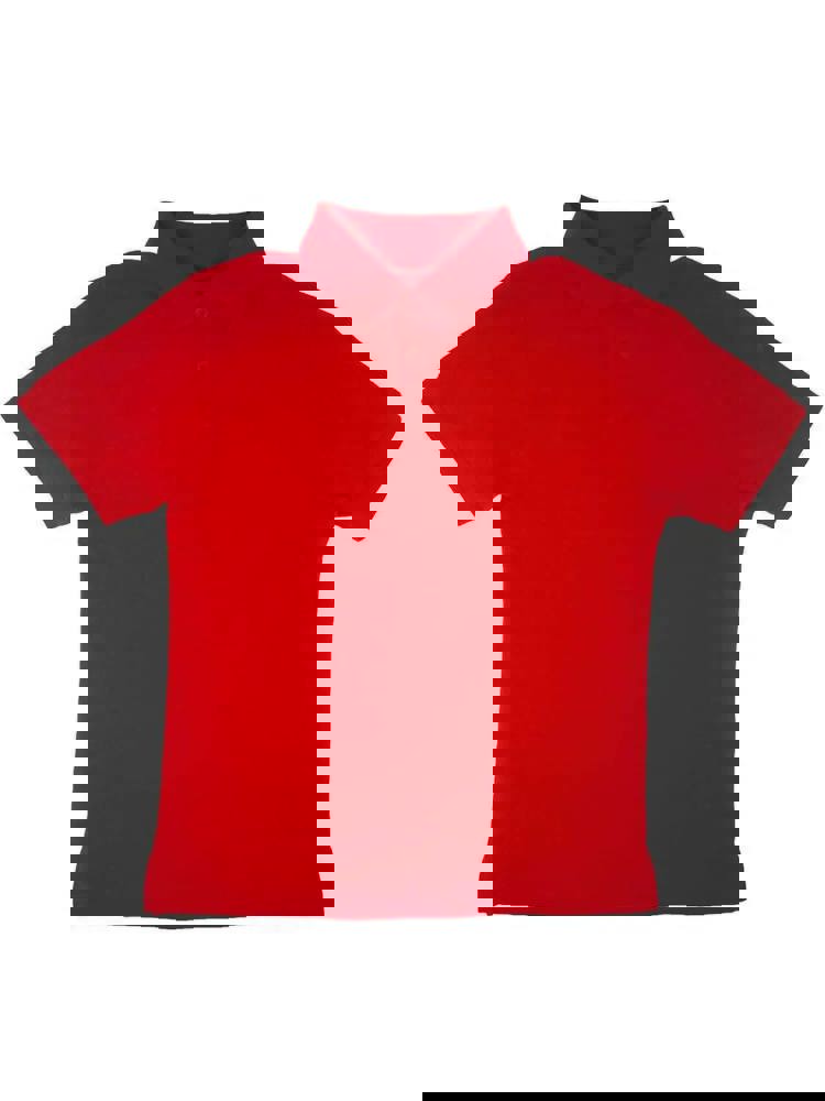 BS Evolution kids polo, 180 gr/m² - Red (PMS 186c)