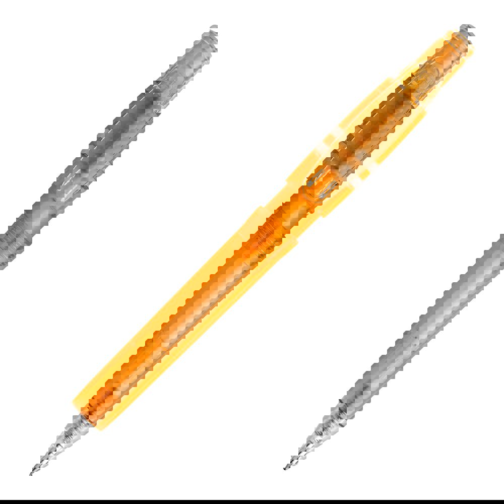Ball pen Nora Clear transparent - Transparent / Orange