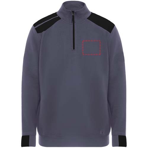 Maverick 280 g/m2 herentrui met halve rits