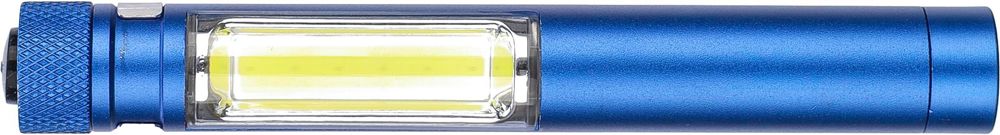 Aluminium torch Beth - cobalt blue