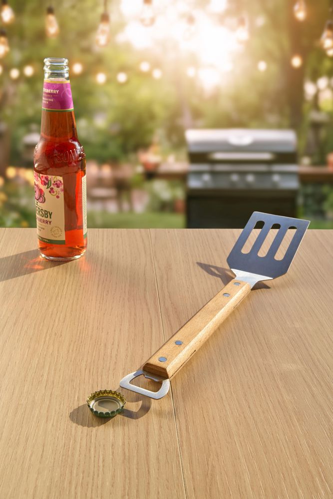Stainless steel barbecue spatula Saphira