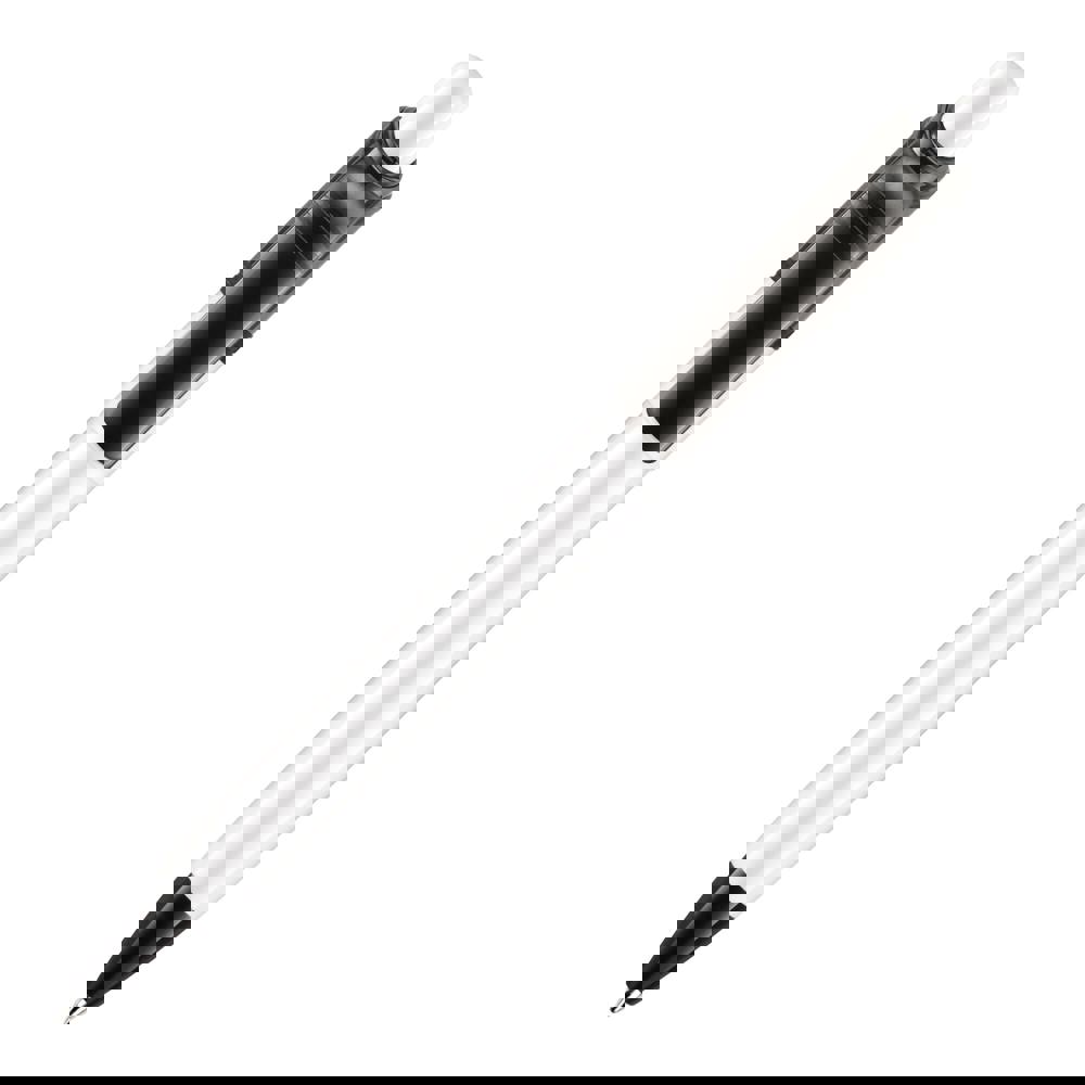 Ball pen Ducal Colour hardcolour - White / Black