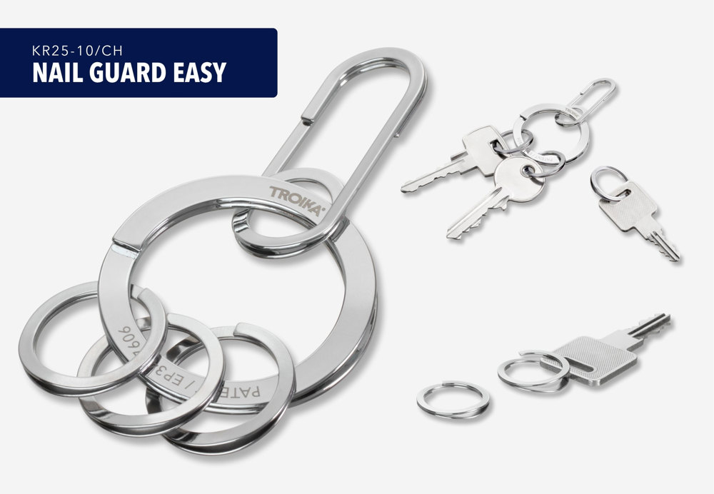 TROIKA Sleutelhanger NAIL GUARD EASY