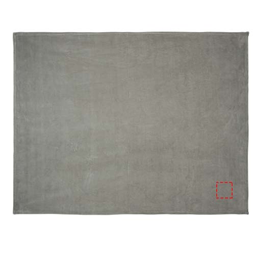 Bay extra soft coral fleece plaid blanket