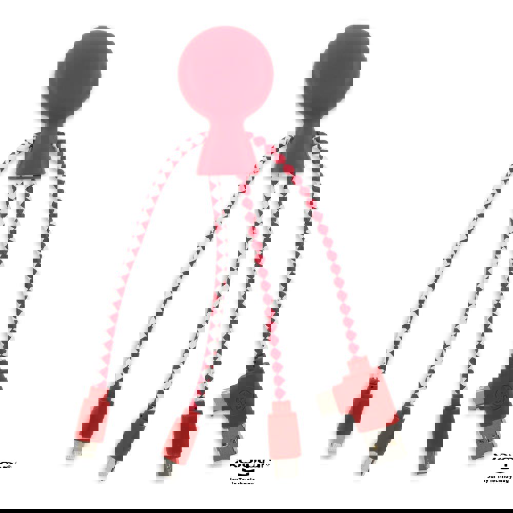 2081 | Xoopar Mr. Bio Charging cable - Red