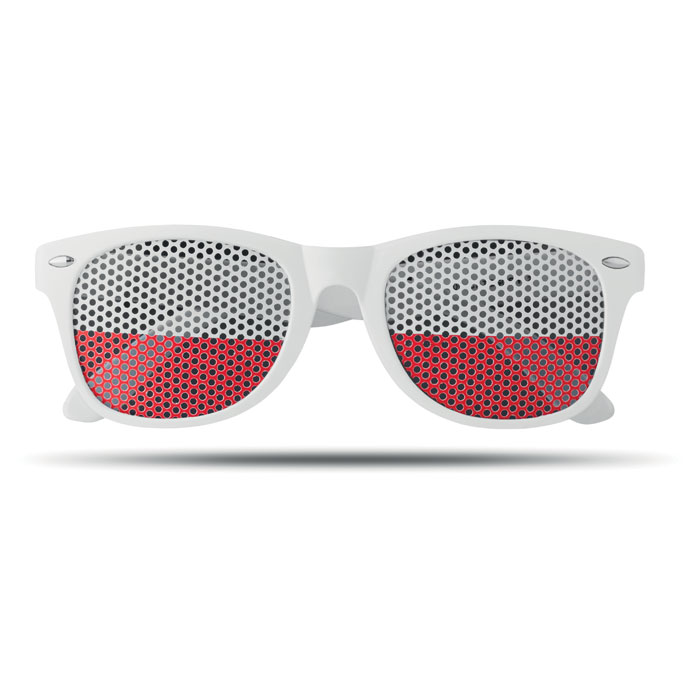 FLAG FUN - Sunglasses country - White