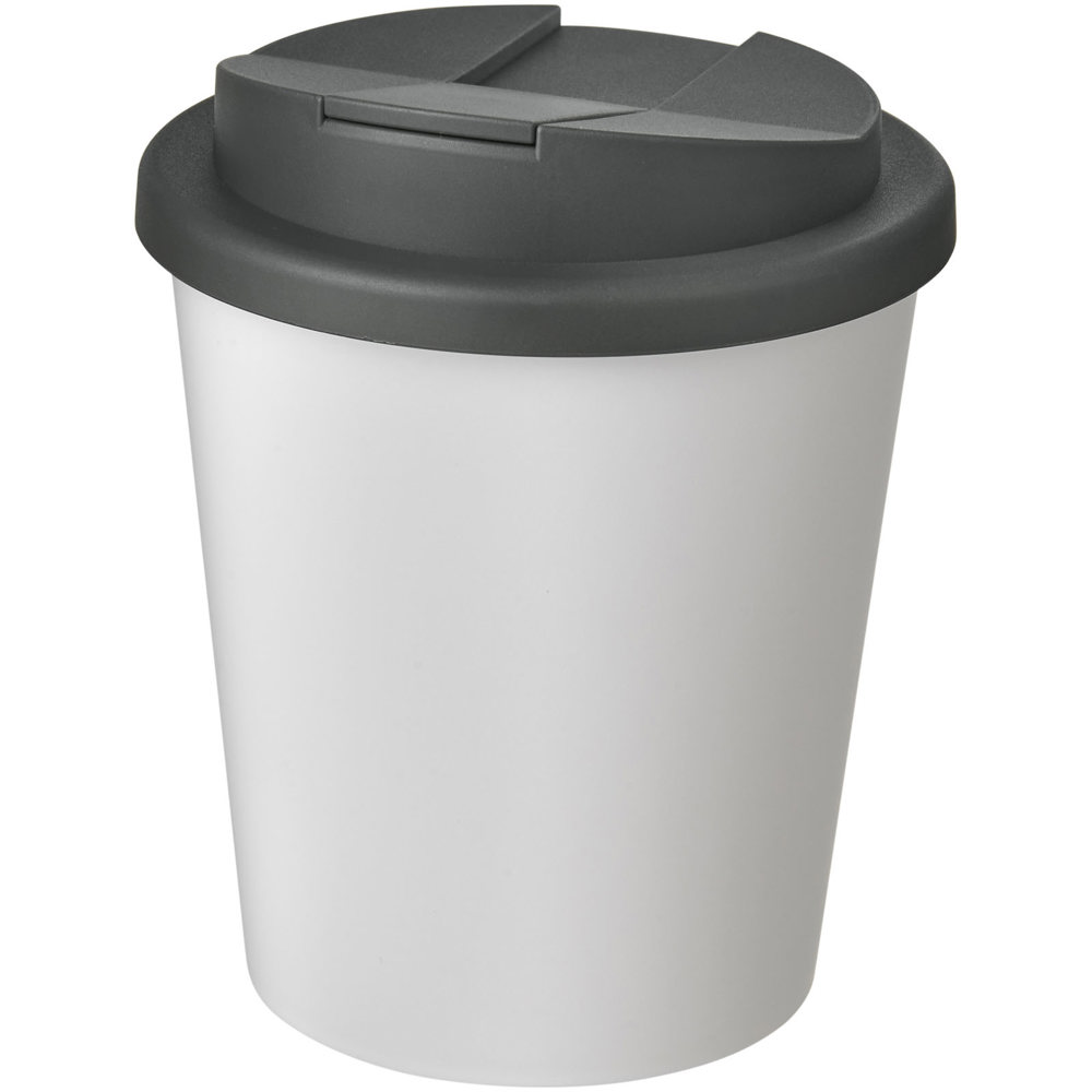 Americano® Espresso 250 ml tumbler with spill-proof lid - White, Grey