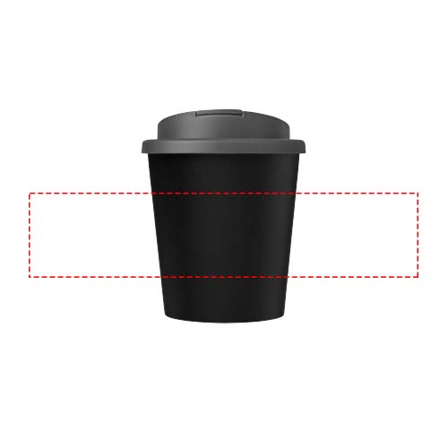 Americano® Espresso Eco 250 ml recycled tumbler with spill-proof lid 