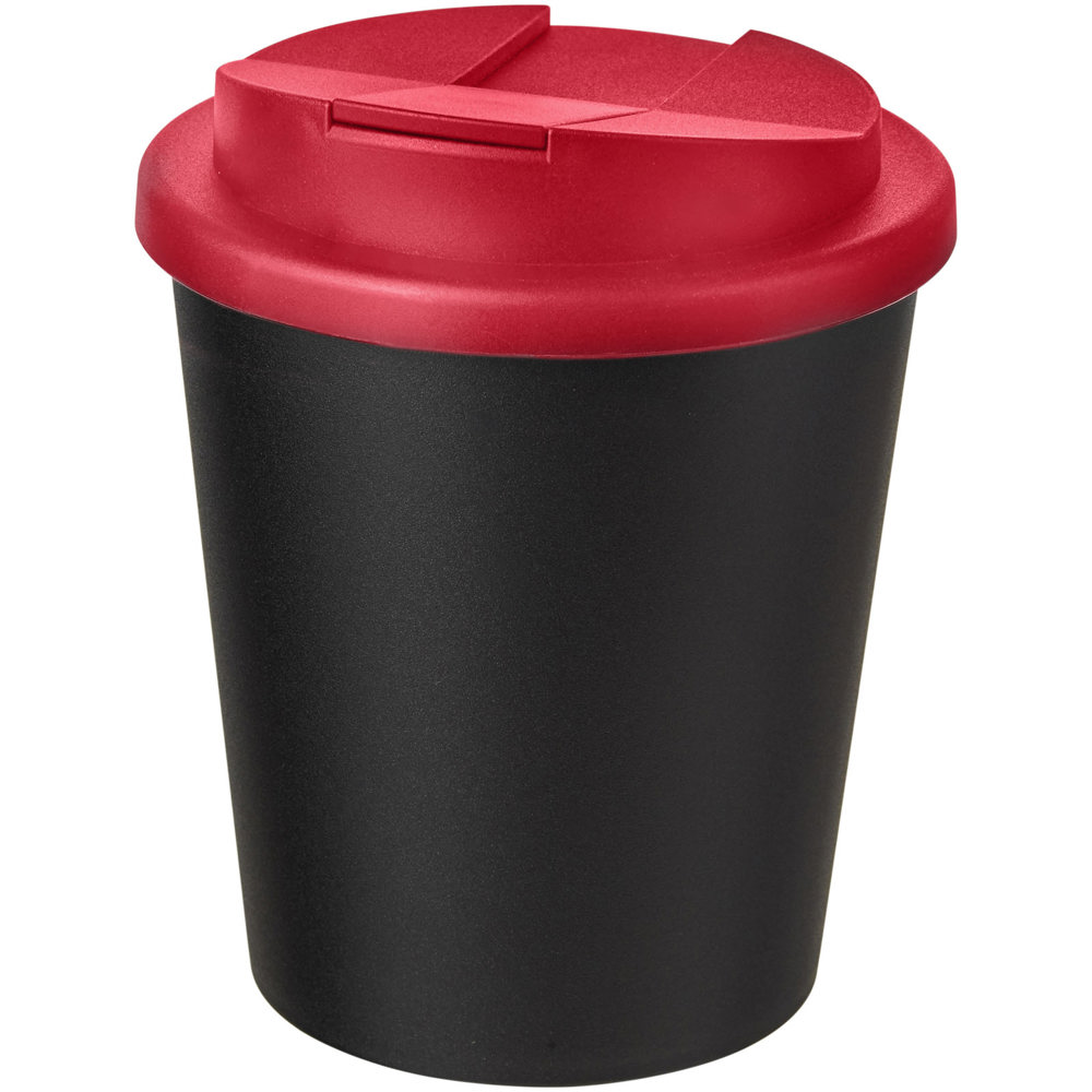 Americano® Espresso 250 ml tumbler with spill-proof lid - Black, Red