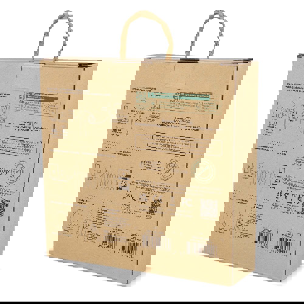 2090 - Xoopar Mr Bio Long Charging Cable + UK Plug Adapter