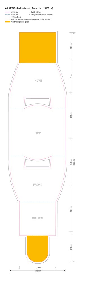 Terracotta pot maxi, parsley